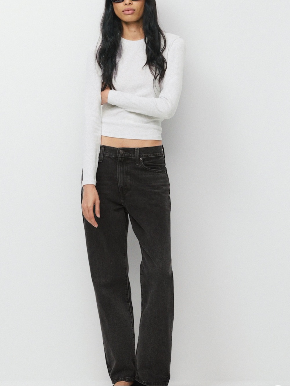 Levi's Easy Dad Jean in Black